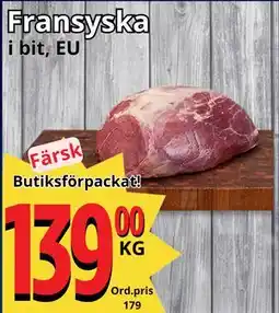 Supergrossen Fransyska, SEK 139 erbjuda
