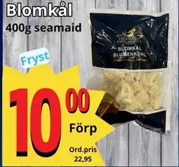 Supergrossen Blomkål, SEK 10 erbjuda