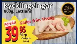 Supergrossen Kycklingvingar, SEK 39.95 erbjuda