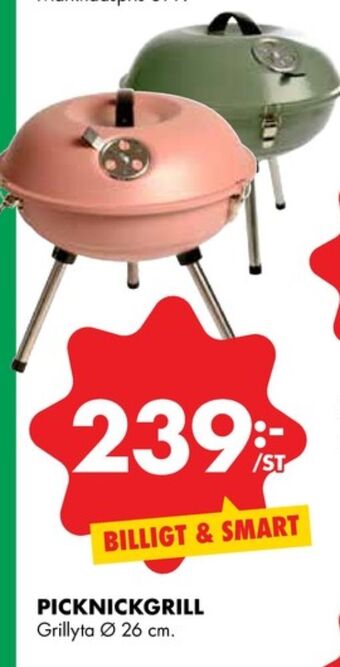 ÖoB Klotgrill erbjuda