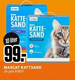 ÖoB MAXCAT KATTSAND, SEK 99 erbjuda