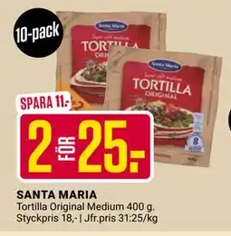 ÖoB SANTA MARIA, SEK 25 erbjuda