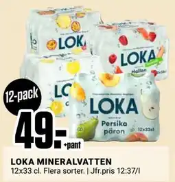 ÖoB LOKA MINERALVATTEN, SEK 49 erbjuda