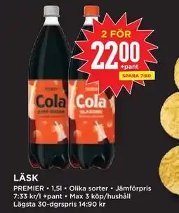 Willys Hemma LÄSK, SEK 22 erbjuda