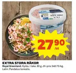 Coop Daglivs EXTRA STORA RÄKOR, SEK 27.9 erbjuda