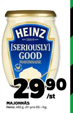 Coop Daglivs MAJONNÄS, SEK 29.9 erbjuda