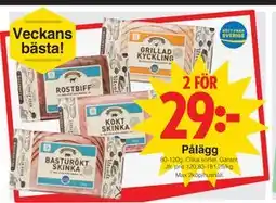 Matöppet Pålägg, SEK 29 erbjuda
