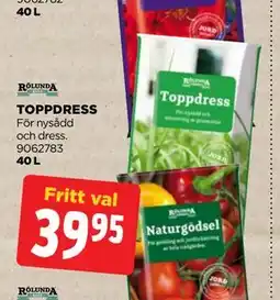 Jem&Fix TOPPDRESS, SEK 39.95 erbjuda