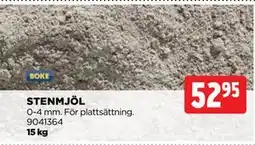Jem&Fix STENMJÖL, SEK 52.95 erbjuda
