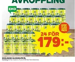 Coop Daglivs EKOLOGISK ALKOHOLFRI ÖL, SEK 179 erbjuda