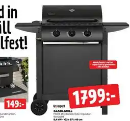 Jem&Fix GASOLGRILL, SEK 1799 erbjuda