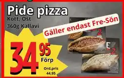 Supergrossen Pide pizza, SEK 34.95 erbjuda