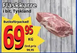 Supergrossen Fläskkarre, SEK 69.95 erbjuda
