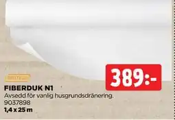 Jem&Fix FIBERDUK N1, SEK 389 erbjuda