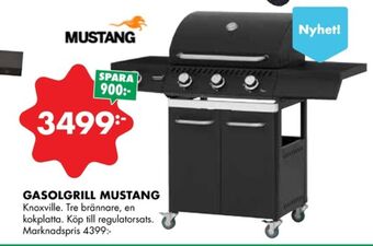 ÖoB Mustang Gasolgrill erbjuda