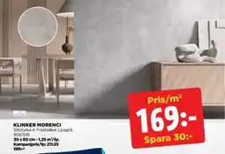 Jem&Fix KLINKER MORENCI, SEK 169 erbjuda