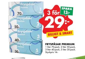 ÖoB Fryspåsar erbjuda