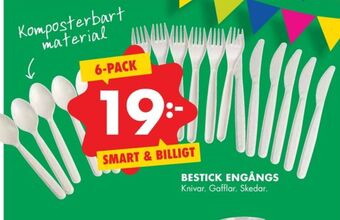 ÖoB Engångsbestick/servis erbjuda