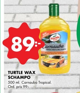 ÖoB Turtle Wax Bilshampo erbjuda