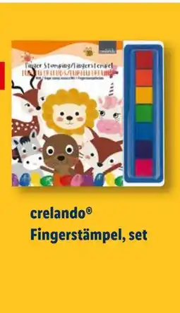 Lidl crelando Fingerstämpel, set, SEK 39.9 erbjuda