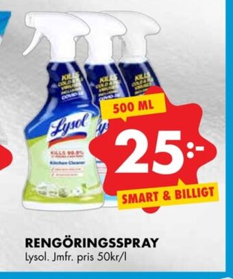 ÖoB Lysol Rengöringsmedel erbjuda