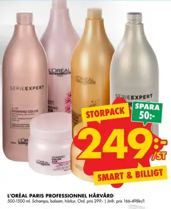 ÖoB Serie Expert Shampoo erbjuda