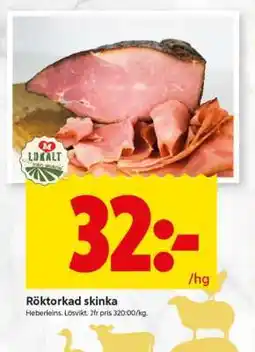 ICA Supermarket Röktorkad skinka erbjuda