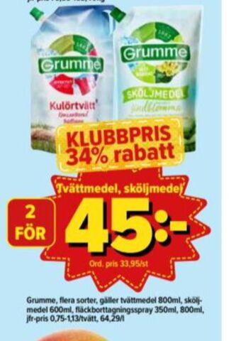Östenssons Grumme Sköljmedel erbjuda