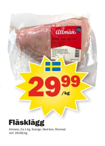 Pekås Allmans Fläsklägg erbjuda