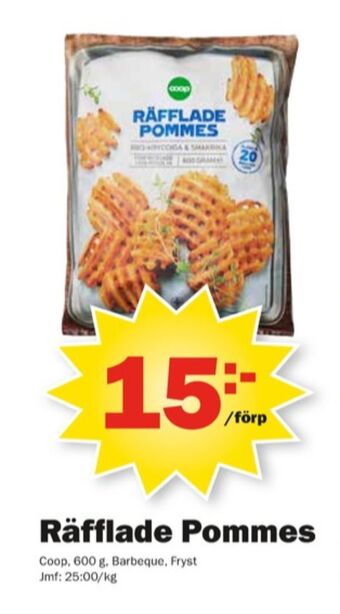 Pekås Coop Potatisprodukter erbjuda