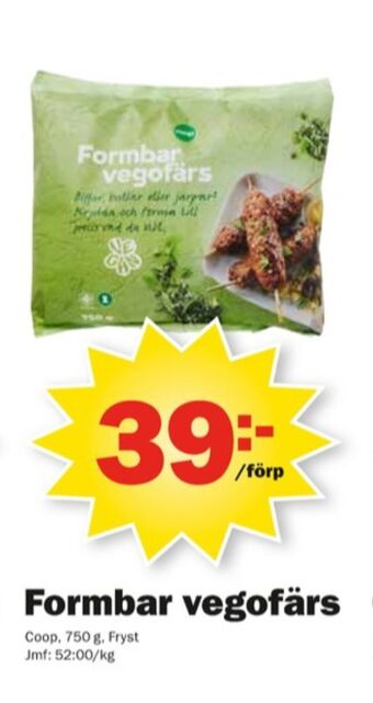 Pekås Coop Vegofärs erbjuda