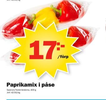 Pekås Paprika erbjuda