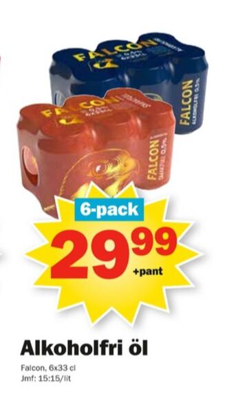 Pekås Falcon Smakfull Öl erbjuda