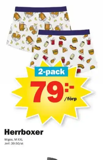 Pekås Wiges Boxer erbjuda