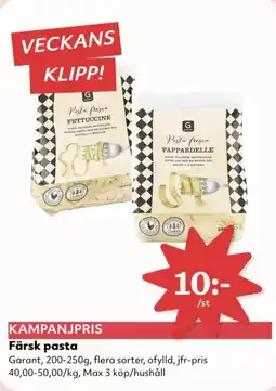 Hemköp Färsk pasta erbjuda