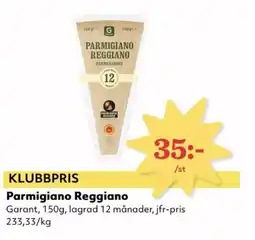 Hemköp GARANT Parmigiano reggiano erbjuda