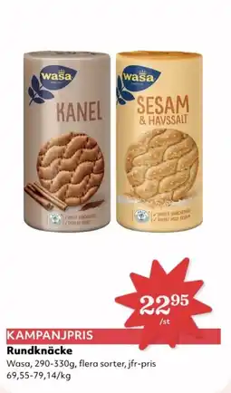 Hemköp WASA Rundknäcke erbjuda