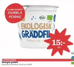 Hemköp GARANT Ekologisk gräddfil erbjuda