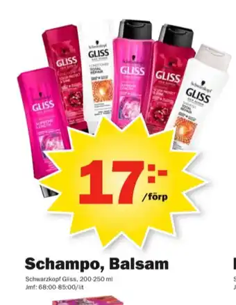 Pekås Gliss Shampoo erbjuda