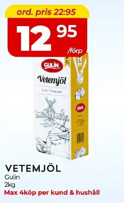 Matrix Butikerna GULIN Vetemjöl erbjuda