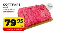 Matrix Butikerna Köttfärs erbjuda