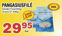 Nya Pulsen GARDEN FOOD Pangasiusfilé erbjuda