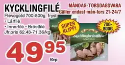 Nya Pulsen Kycklingfilé erbjuda