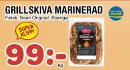 Nya Pulsen Grillskiva marinerad erbjuda