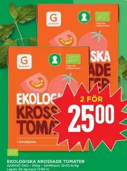 Willys EKOLÓGICKÁ KROSSEDE TOMATER erbjuda
