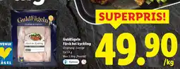 Lidl Guldfågeln färsk hel kyckling erbjuda
