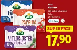 Lidl Arla färskost erbjuda
