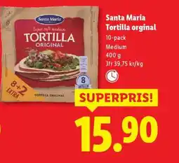 Lidl Santa Maria Tortilla Original erbjuda