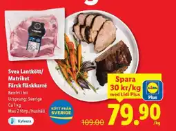 Lidl Svea Lantkött/Matriket Färsk fläskkarré erbjuda