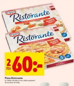 ICA Supermarket Pizza Ristorante erbjuda